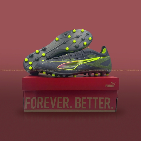 Puma Ultra 5 Match MG - Matte Aged Silver/Yellow Alert/Puma Aged Silver 108348 03