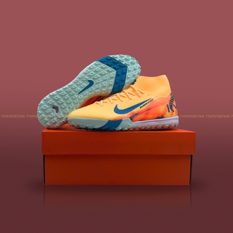 Nike Mercurial Superfly 10 Academy KM TF - Light Laser Orange/Armory Navy FQ8333 801