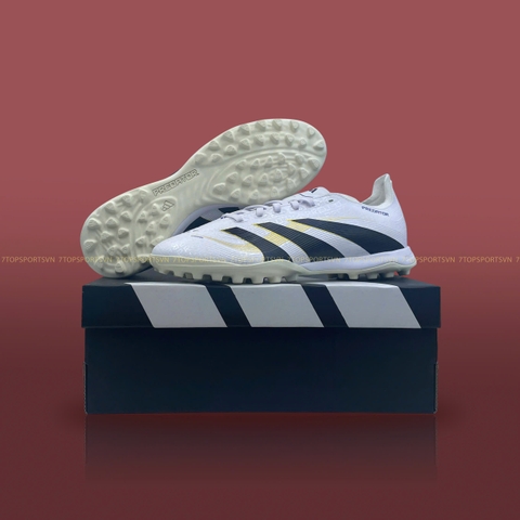 Adidas Predator League TF - Cloud White/Core Black/Gold Metallic JI1134