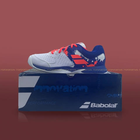 Babolat Pulsion All Court JR - White/Dazzling Blue 33S20482 1044
