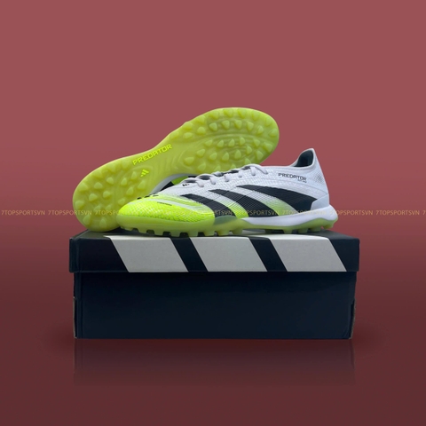 Adidas Predator Pro TF - Cloud White/Core Black/Lucid Lemon JI1181