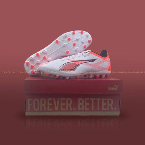 Puma Ultra 5 Play MG - Puma White/Puma Black/Glowing Red 108328 01