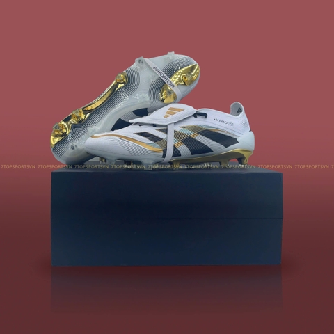 Adidas Predator Elite Fold-Over Tongue FG - Cloud White/Core Black/Gold Metallic JP5730