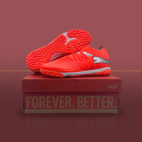 Puma Future 9 Pro Cage TF 'Unleashed' - Glowing Red/Puma White/Puma Black/Puma Silver 108902 01