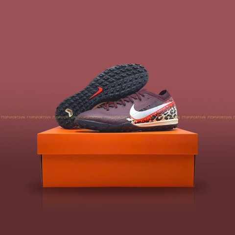 Nike United Mercurial Vapor 16 Pro TF - Burgundy Crush/University Red/Fossil/Metallic Silver IR2357 661