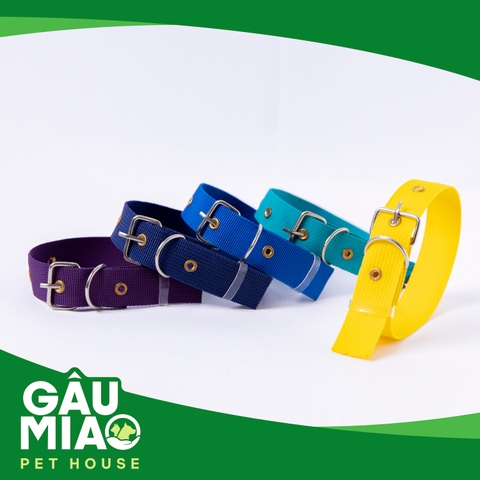 Vòng cổ dù trung mỏng-Vòng cổ cho chó 4kg-10kg