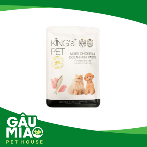 Pate King's Pet cho mèo gói 70g