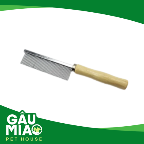 Lược chải cán gỗ