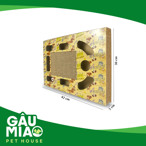 Đồ chơi cào giấy xúc xắc 42*30*5cm