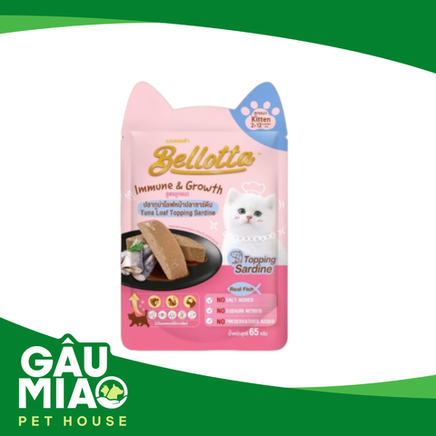 Bellotta-Pate cho mèo con gói 2-12 tháng 65g