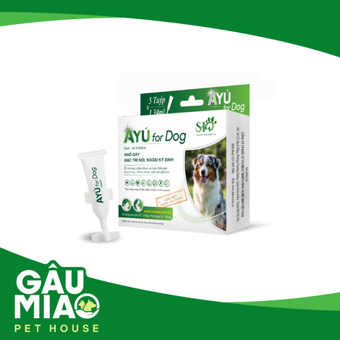 Ayú - Nhỏ gáy trị nội, ngoại ký sinh 10-20kg/1ống