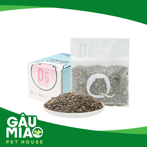 Macaron PetQ D5 200g - Hạt cho mèo con nhân chà bông gà + sữa dê