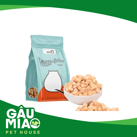 PetQ Freeze - Dried - Cá hồi sấy