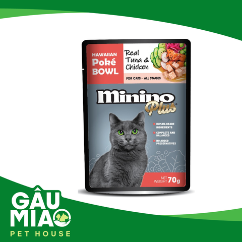 Minino plus - Pate cho mèo 70g