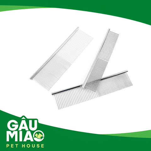Lược thẳng xi inox