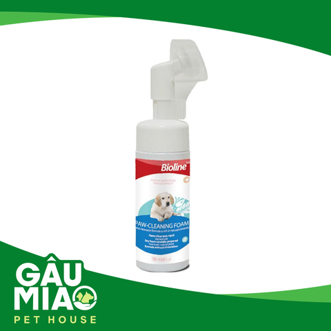 Bioline - Bọt vệ sinh bàn chân cho chó 150ml 2047