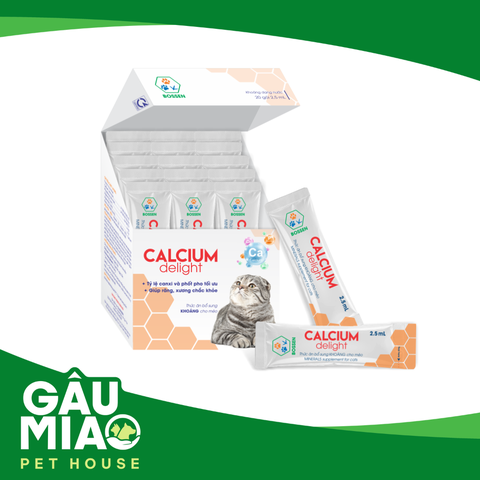 Calcium Delight Cat- Calcium, khoáng cho mèo