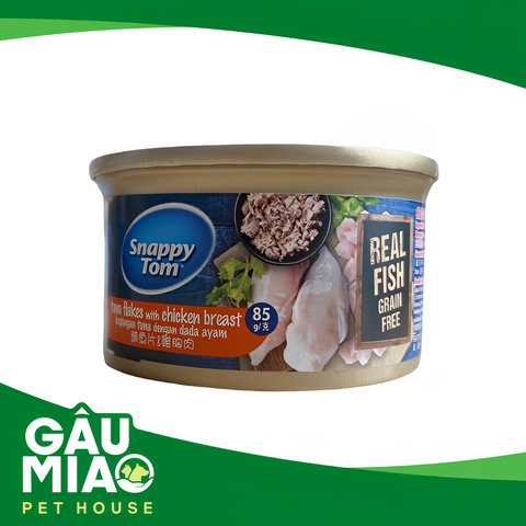 Pate Snappy Tom cho mèo 85g