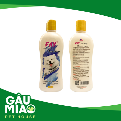 Fay Siêu mượt Pleasure - Sữa tắm dưỡng lông, khử mùi chó mèo