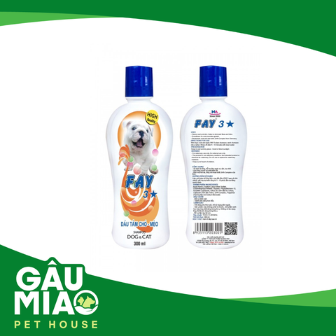Dầu tắm trị ve Fay 3 sao