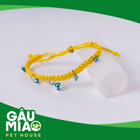 Vòng cổ dây rút 5 chuông