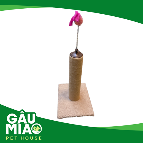 Trụ mèo cào bóng lò xo 31*25*61cm 3009002