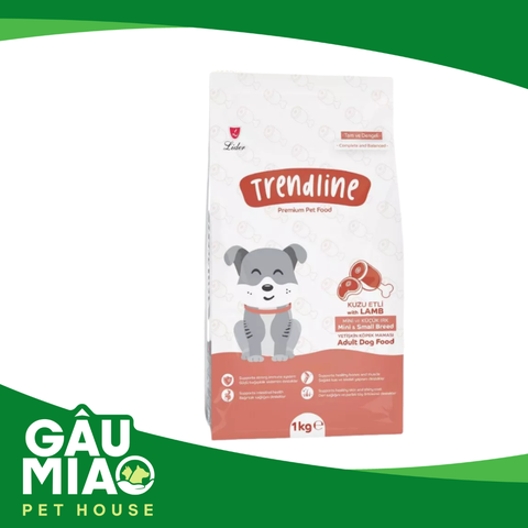 Trendline-Adult dog mini & small breed 1kg-Lamb-Thức ăn chó trưởng thành giống nhỏ thịt cừu