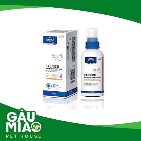 Alkin Fabricil Thuốc xịt trị ghẻ, viêm da mưng mủ 50ml