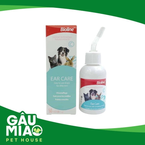 Bioline Dung dịch rửa tai 50ml