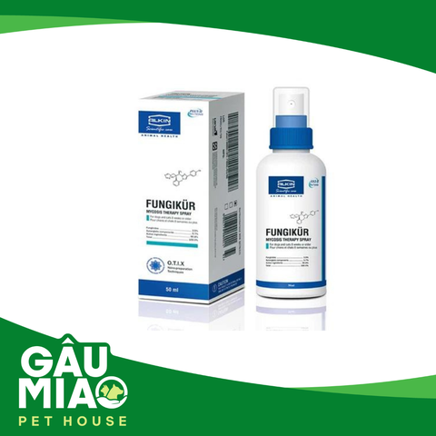 Alkin Fungikur - Xịt trị nấm ngoài da - 50ml