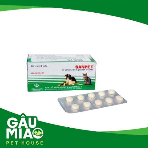 Tẩy giun Sanpet