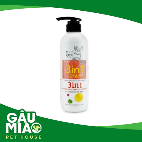 Forbis 3 in 1 Shampoo, Conditioner & Treatment 550ml