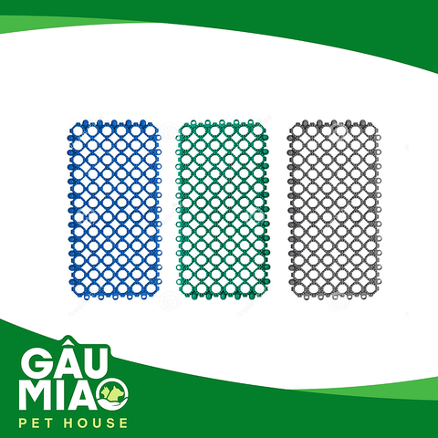 Tấm nhựa lót chuồng mắt tròn 30x15cm