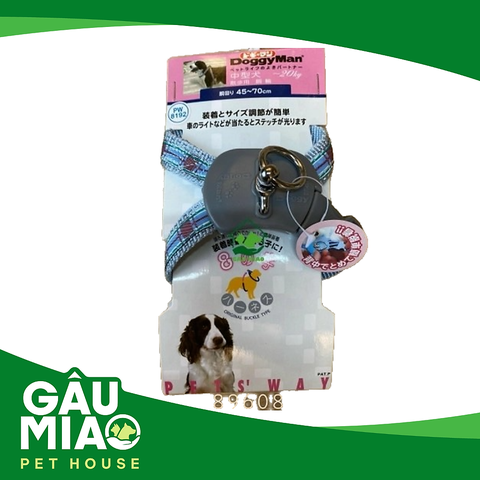 DoggyMan Yếm số 8 sọc caro