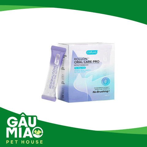 Cature Rollo Mouthwash -Nước ngăn ngừa mảng bám