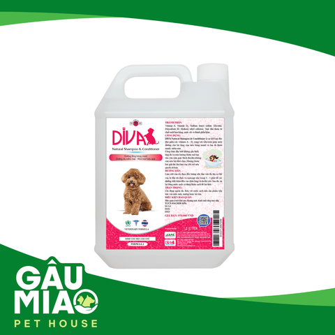 Diva Hồng-Sữa tắm dưỡng lông, khử mùi