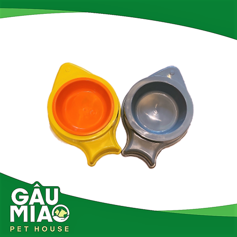 Tô đơn hình Cá chén nhựa