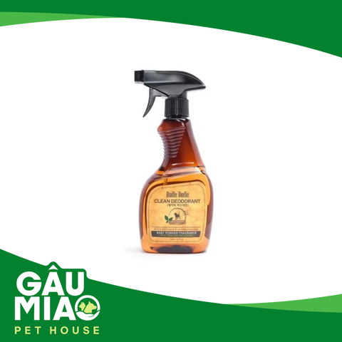 Budle’Budle Clean Deodorant - Xịt khử mùi dưỡng lông - 530ml - Hương Baby Powder