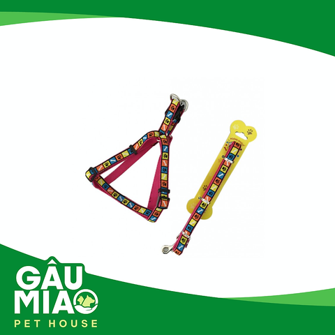 Bộ dắt+yếm HK 7 màu s.L