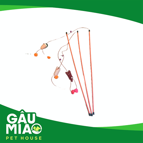 Cần câu mèo-thú bông TD401
