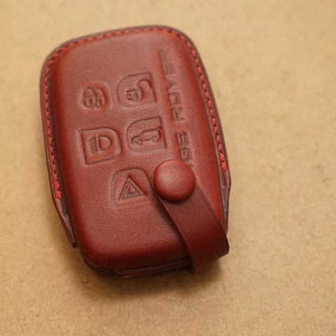 Bao da chìa khóa ô tô Land Rover - M1 - Snap - Dòng da Vachetta