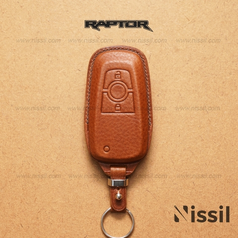 Bao da Ford Ranger - Raptor - 2 nút - Dây da - Vachetta