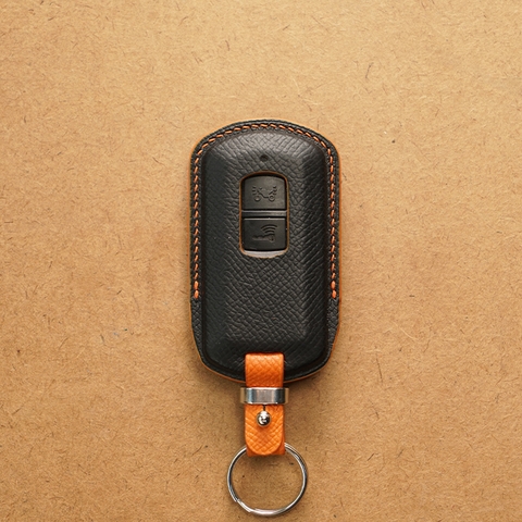 Bao da chìa khoá ô tô Honda Air Blade, Lead, Vairo - Dòng da bê Epsom mix màu