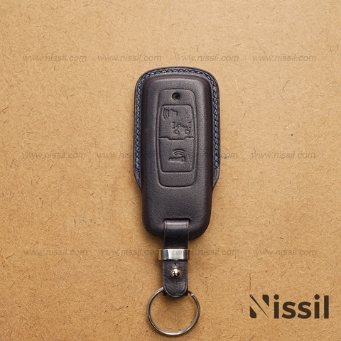 Bao da chìa khóa xe máy Honda SH - 2 nút - Dòng da Vachetta