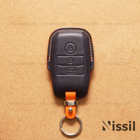 Bao da KIA Seltos - 3 nút - Vachetta mix