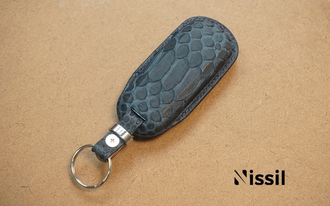 Bao da Mazda - 2 nút - Da trăn