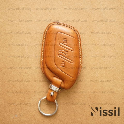 Bao da chìa khóa ô tô MG - Dòng da Vachetta