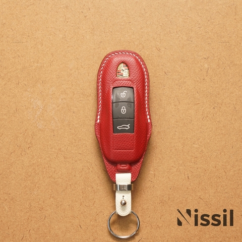 Bao da Porsche Macan - Dây da - Epsom mix