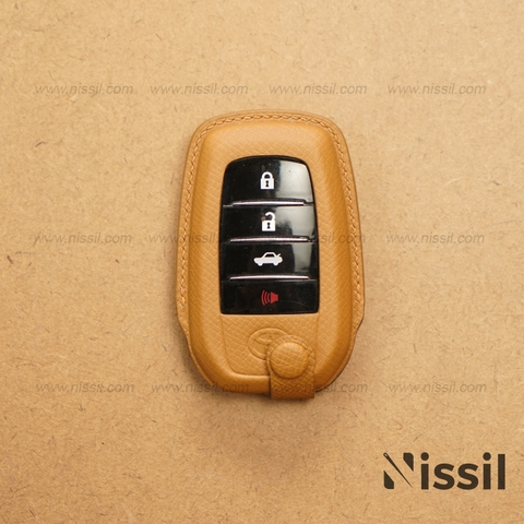 Bao da Toyota Camry - M1 - 4 nút - SNAP - Style 2 - Epsom