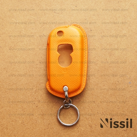 Bao da chìa khoá ô tô Vinfast Fadil - Dòng da bê Epsom